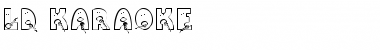 LD Karaoke Regular Font Title Preview