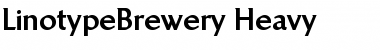 LTBrewery Regular Heavy Font Title Preview
