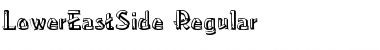 LowerEastSide Regular Font Title Preview