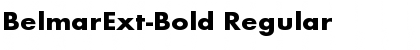 BelmarExt-Bold Regular Font Title Preview