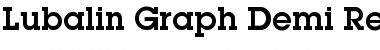 Lubalin Graph Demi Regular Font Title Preview