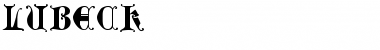 Lubeck Normal Font Title Preview