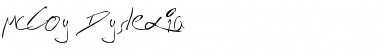 McCoy Dyslexia Regular Font Title Preview