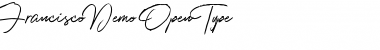 Francisco Regular Font Title Preview