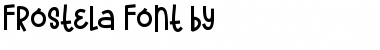 Frostela Regular Font Title Preview