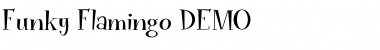 Funky Flamingo DEMO Regular Font Title Preview