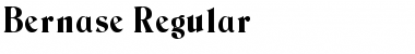 Bernase Regular Font Title Preview