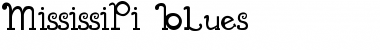 mississipi blues Regular Font Title Preview