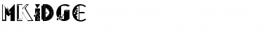 MKidge Regular Font Title Preview