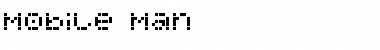Mobile Man Regular Font Title Preview