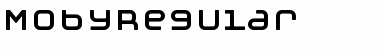 MobyRegular Regular Font Title Preview