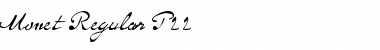 Monet Regular P22 Regular Font Title Preview
