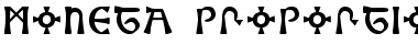 Moneta Regular Font Title Preview