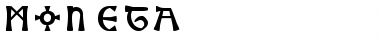 Moneta Regular Font Title Preview