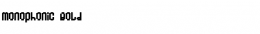 Monophonic Bold Font Title Preview