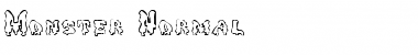 Monster Normal Font Title Preview