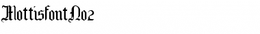 MottisfontNo2 Regular Font Title Preview