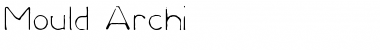 Mould Regular Font Title Preview