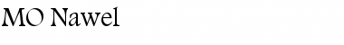 MO_Nawel Regular Font Title Preview