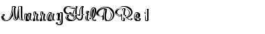 MurrayHilDRe1 Regular Font Title Preview