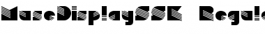 MuseDisplaySSK Regular Font Title Preview