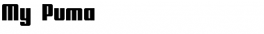 My Puma Regular Font Title Preview