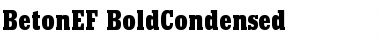 BetonEF Regular Font Title Preview