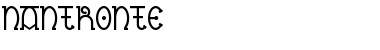 Nantronte Regular Font Title Preview