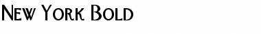 New York Bold Font Title Preview