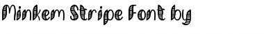 Minkem Stripe Regular Font Title Preview