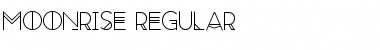 Moonrise Regular Font Title Preview
