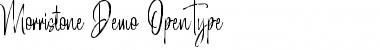 Morristone Demo Regular Font Title Preview