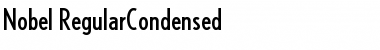 Nobel Regular Font Title Preview