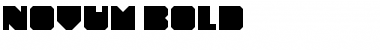 Novum Bold Font Title Preview