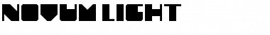 Novum Light Font Title Preview