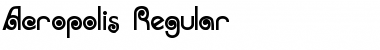 Acropolis Regular Font Title Preview
