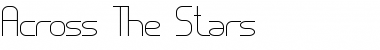 Across The Stars Regular Font Title Preview