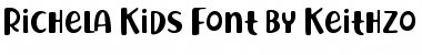 Richela Kids Regular Font Title Preview