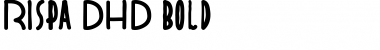 Rispadhd Bold Font Title Preview
