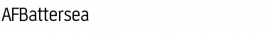 AFBattersea Regular Font Title Preview