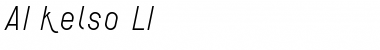 AI kelso LI Font Title Preview