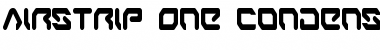 Airstrip One Condensed Condensed Font Title Preview