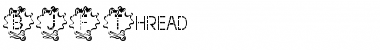BJF Thread Regular Font Title Preview