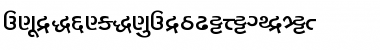 AkrutiGujArchana Normal Font Title Preview