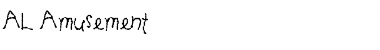 AL Amusement Regular Font Title Preview