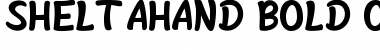 Shelta Hand* Bold Font Title Preview