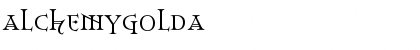 AlchemyGoldA 24 Font Title Preview