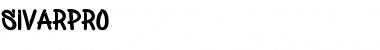 Sivar Pro Regular Font Title Preview