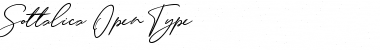 Sottalica Regular Font Title Preview