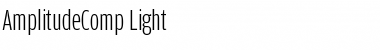 AmplitudeComp-Light Regular Font Title Preview